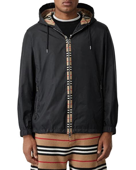 mens burberry windbreaker